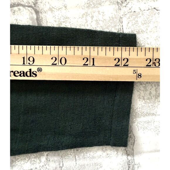 Belford Green 100% Extrafine Merino Wool Lightweight Crewneck Sweater Sz XL - Picture 6 of 6